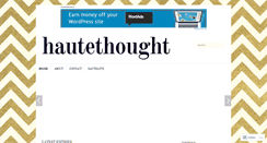 Desktop Screenshot of hautethought.com